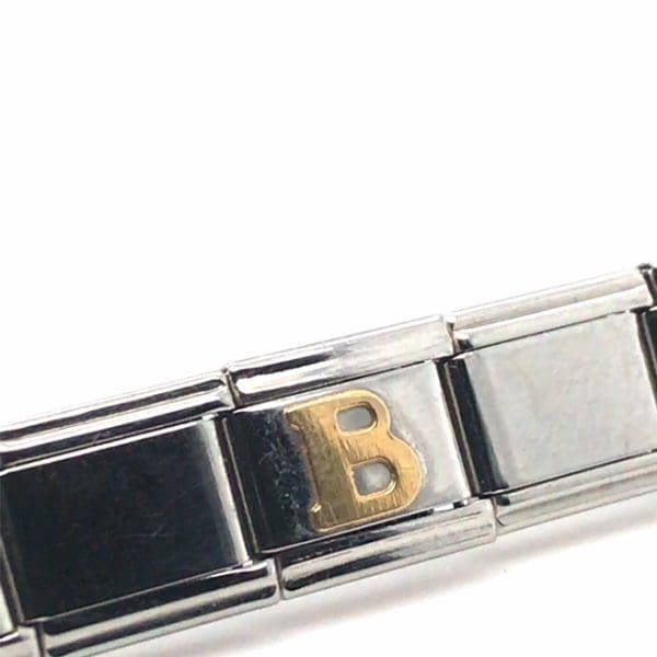 Zoppini  Italiaanse armband 18Krt goud en staal - Afbeelding 7