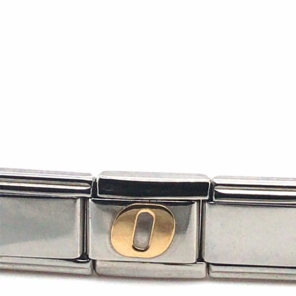 Zoppini  Italiaanse armband 18Krt goud en staal - Afbeelding 11