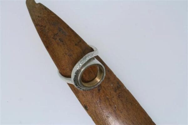Zilveren schroefsteen ring Bolero - Afbeelding 4
