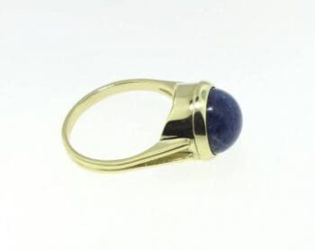 Gouden Schroefsteen ring