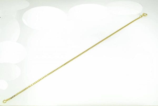 Gold electronic extra plated Venetiaans Schakelarmband - Afbeelding 2