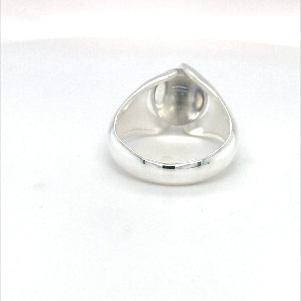 wisselring zilver met Bergkristal - Afbeelding 3