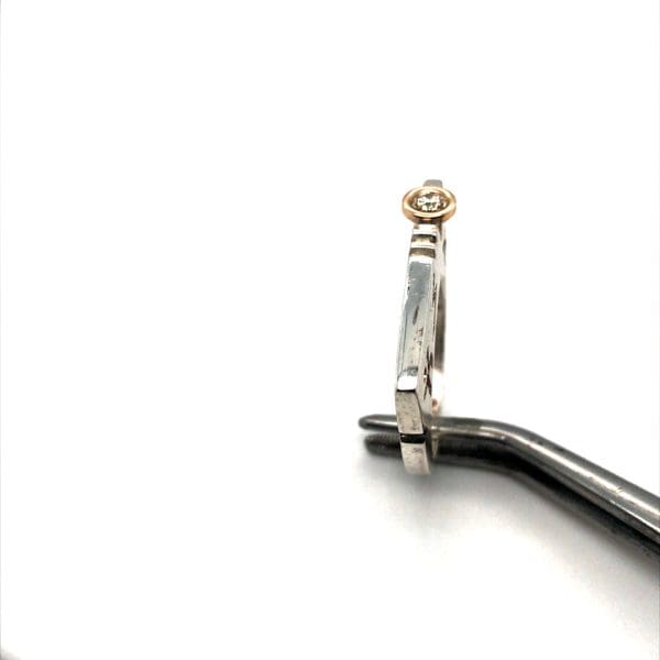 Ring zilver met moisanite - Afbeelding 4