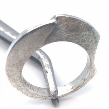 Zilveren ring design model .