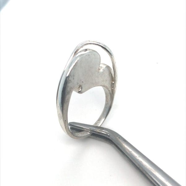 Zilveren ring design model - Afbeelding 3