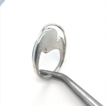 Zilveren ring design model