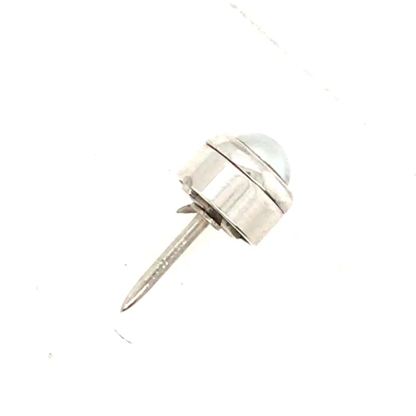 Dasspeld  zilver verwisselbare stenen - Afbeelding 5