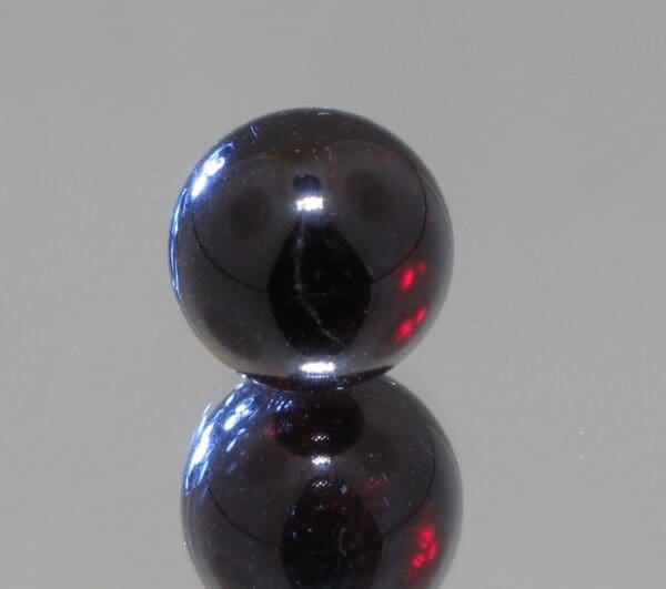 10 mm Granaat Almandiene Wissel kogel . - Afbeelding 2