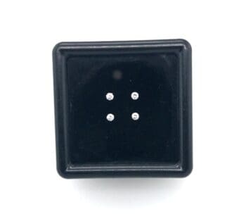 4 Losse Diamanten totaal 0.07 caraat per set