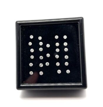 27 losse natuurlijke Diamanten