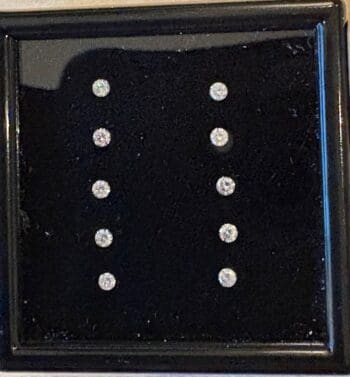 10 losse natuurlijke Diamanten