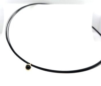 collier met 1 steen