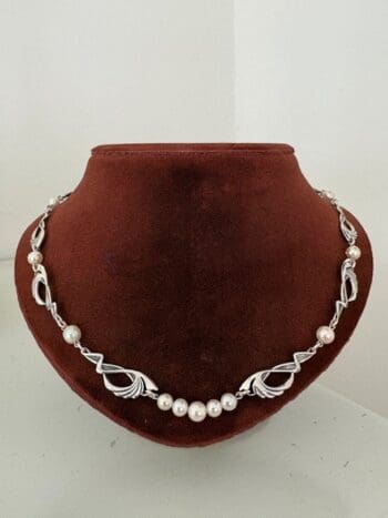 cultive parel collier met zilver