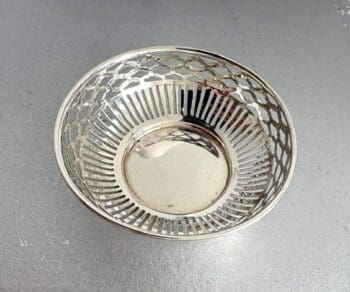 zilver mandje,